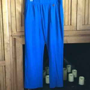 Peace Love World royal blue lounge pants